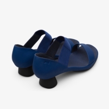 Camper Alright Womens Heeled Sandals US-09726 Blue Online Clearance